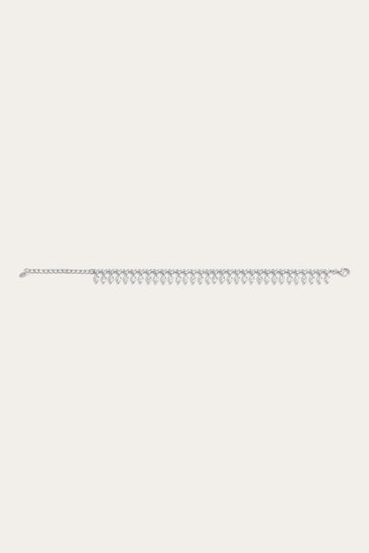 Women’s Marquise Fringe Bracelet | Aurate x The Frye Company | Frye Sterling Silver