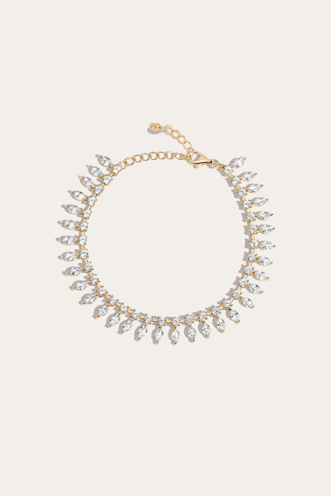 Women’s Marquise Fringe Bracelet | Aurate x The Frye Company | Frye Yellow Vermeil