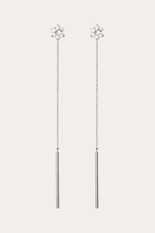 Women’s Spur Lariat Earrings | Aurate x The Frye Company | Frye Sterling Silver