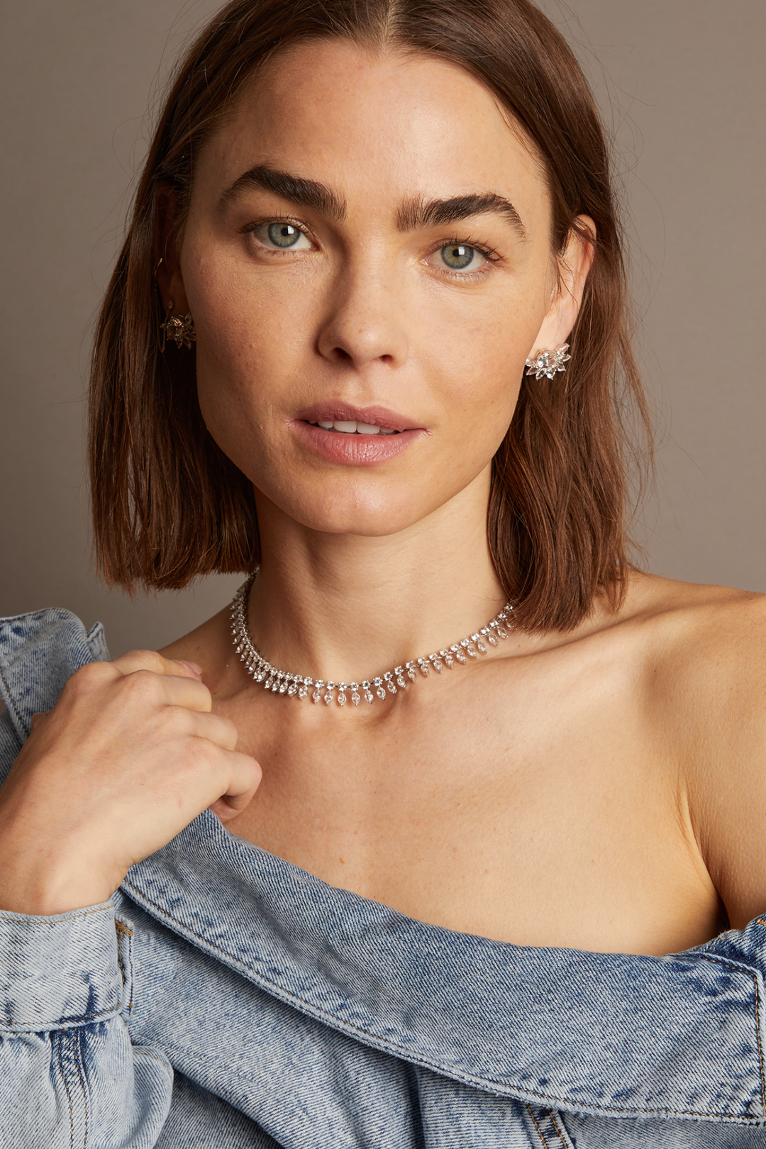 Women’s Marquise Fringe Necklace | Aurate x The Frye Company | Frye Sterling Silver