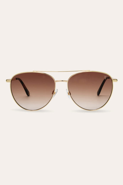 Frenchie Women's Sunglasses | Frye Gold
