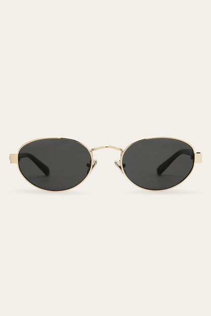 Savannah Gold Sunglasses | Frye Gold