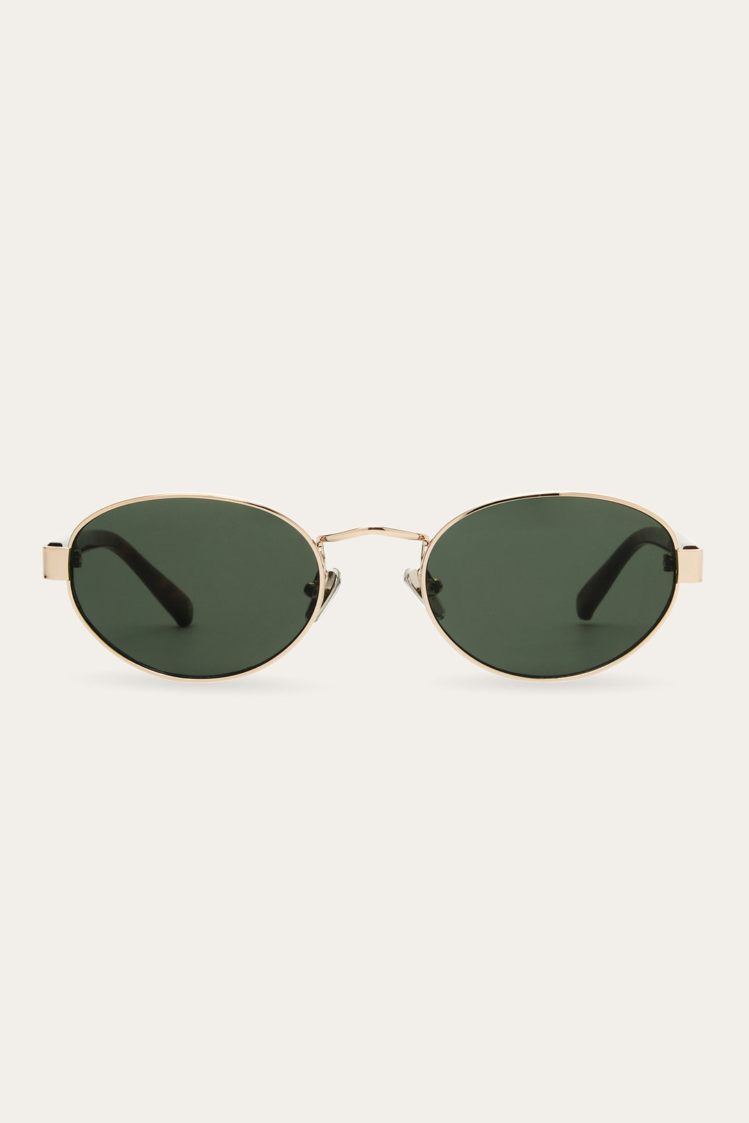 Savannah Sunglasses | Frye Olive Gold