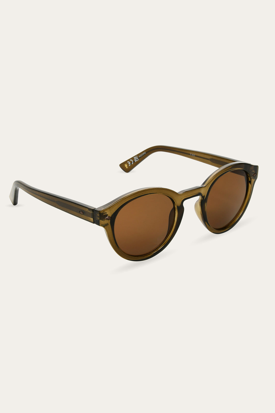 Blake Crystal Green Sunglasses | Frye Crystal Green