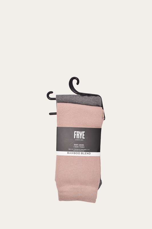 Women’s Blush Bamboo Boot Socks 2 Pack | Frye Blush