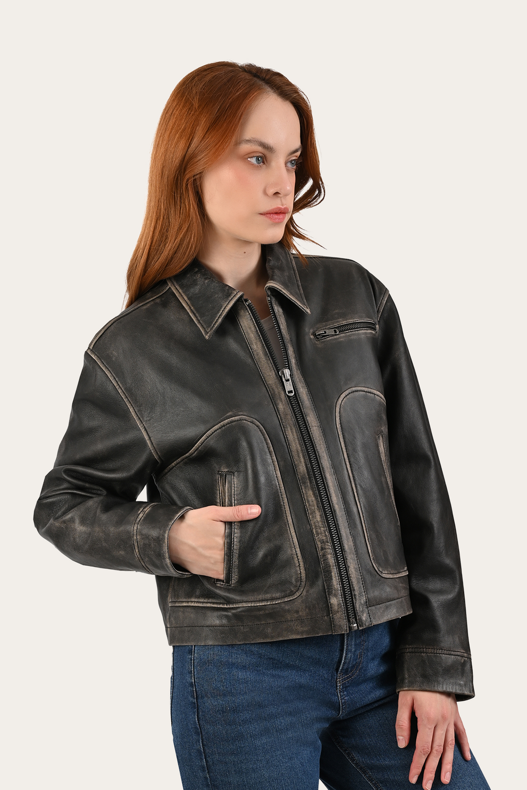 Black Clancy Jacket | Frye Black
