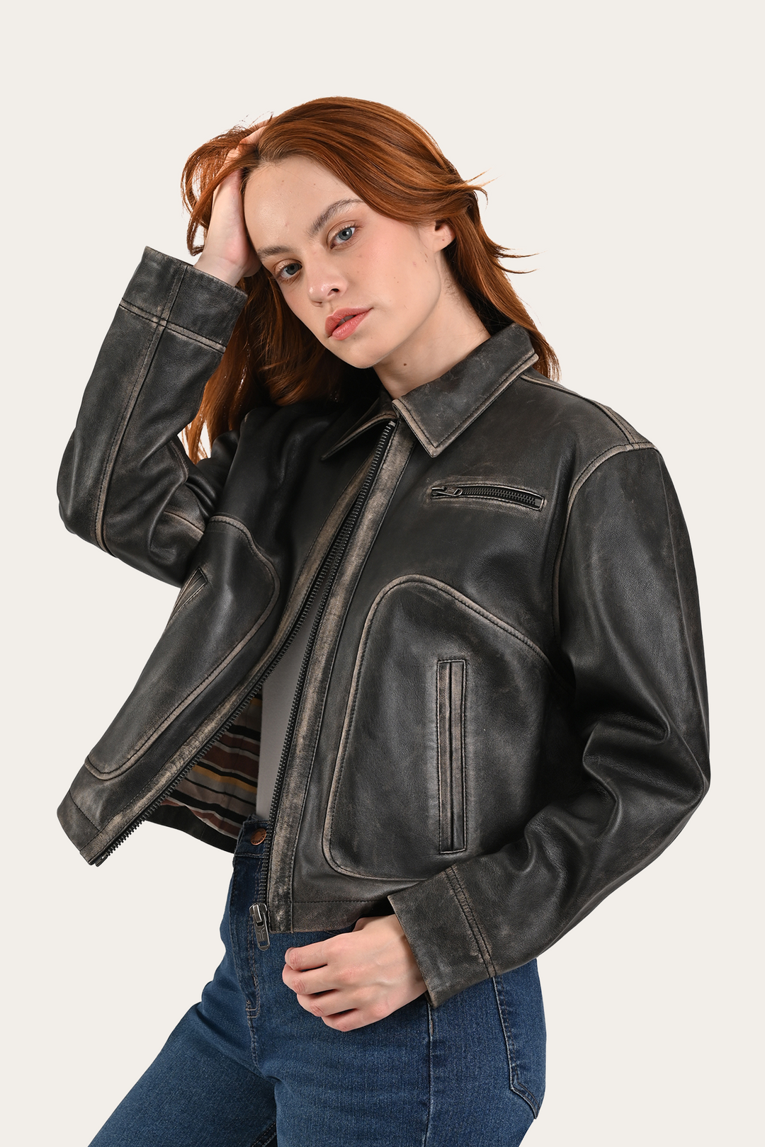 Black Clancy Jacket | Frye Black