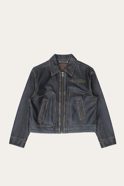 Black Clancy Jacket | Frye Black