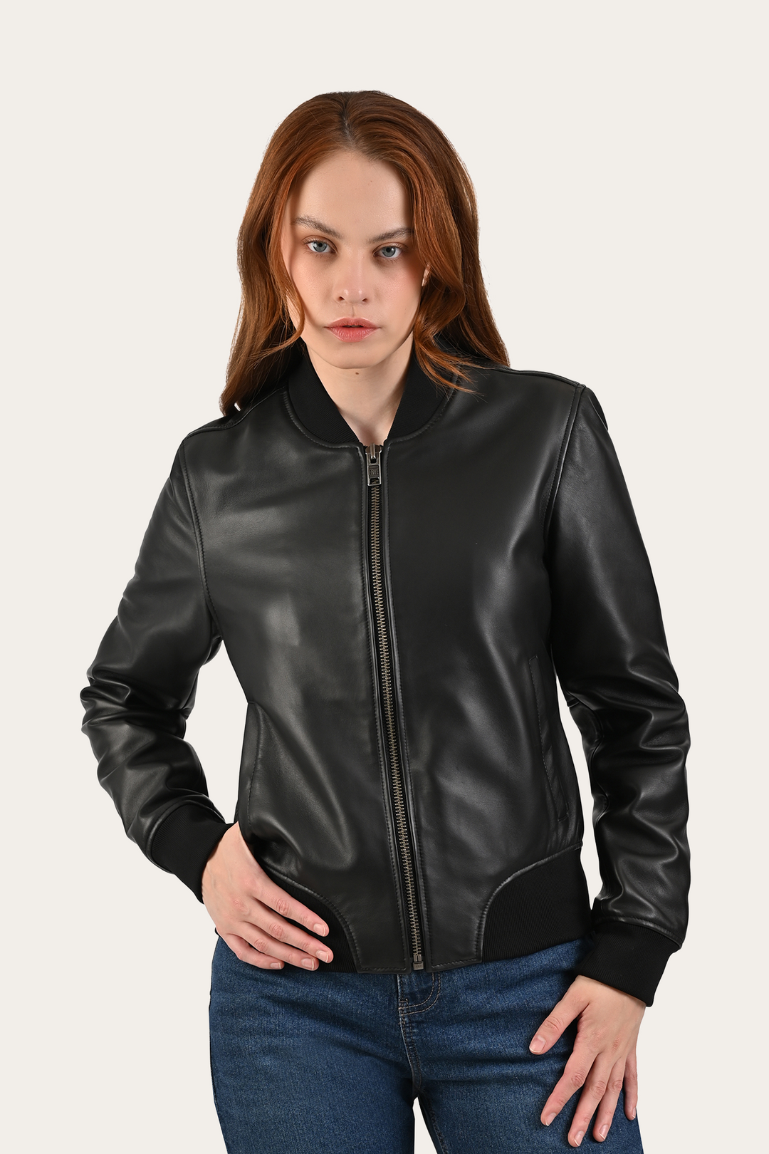 Black Bolton Bomber Jacket | Frye Black