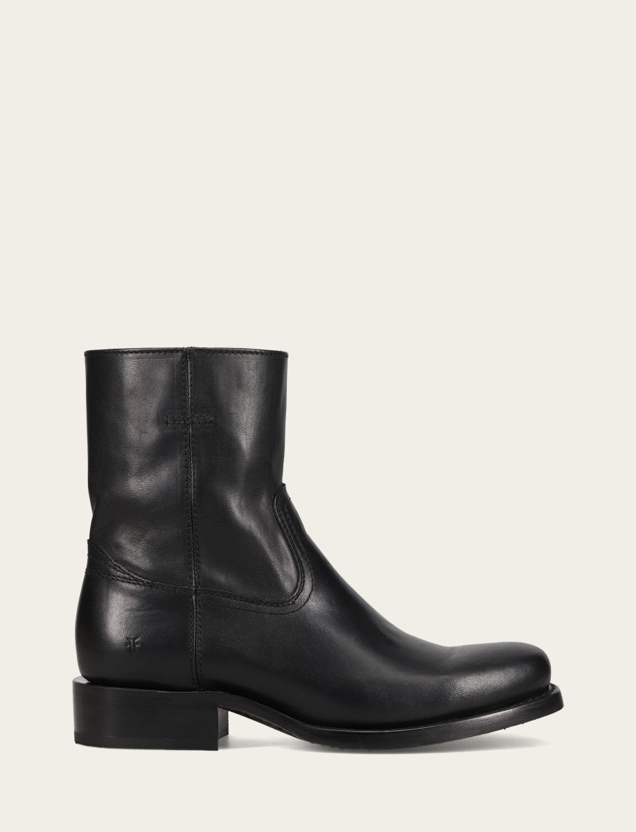 Men's Black Campus Inside Zip Boot | Frye Black