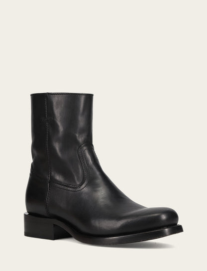 Men's Black Campus Inside Zip Boot | Frye Black