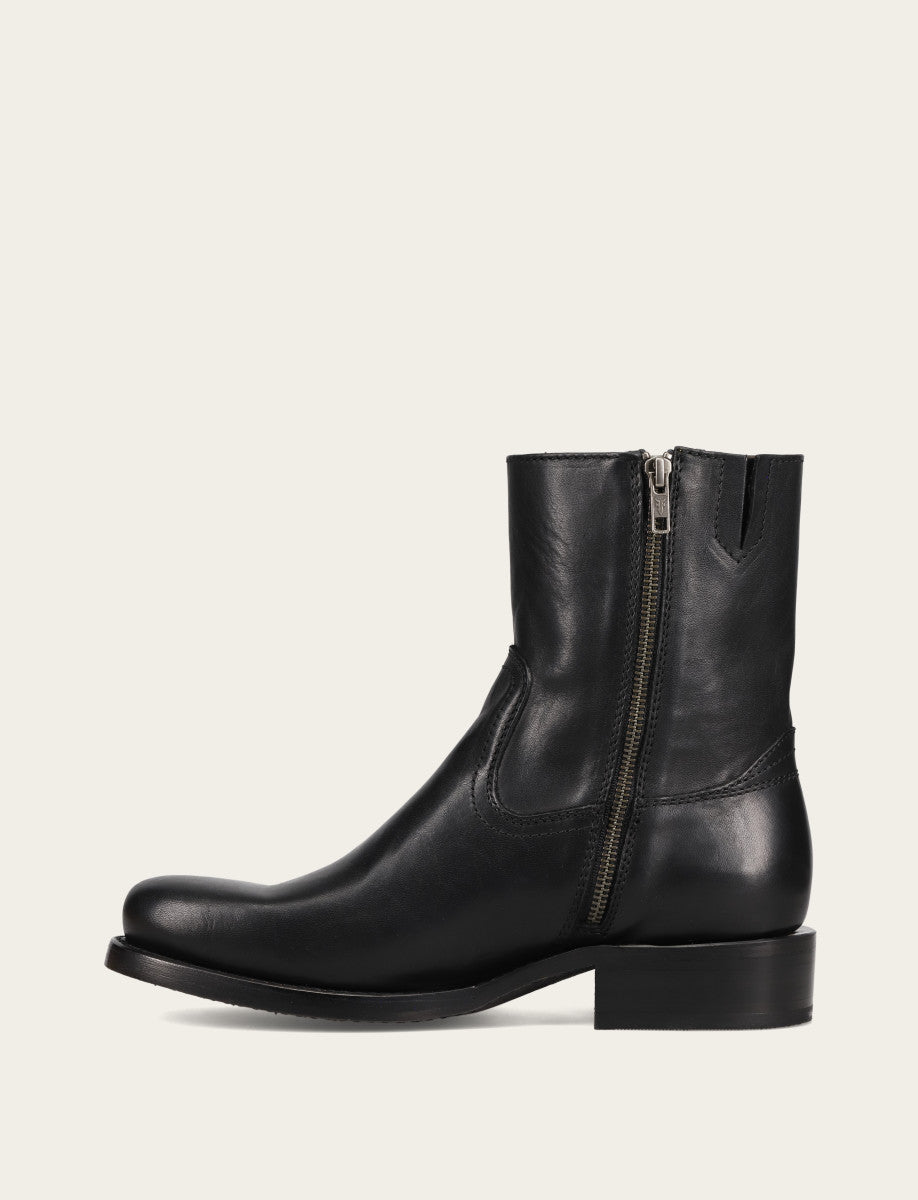 Men's Black Campus Inside Zip Boot | Frye Black
