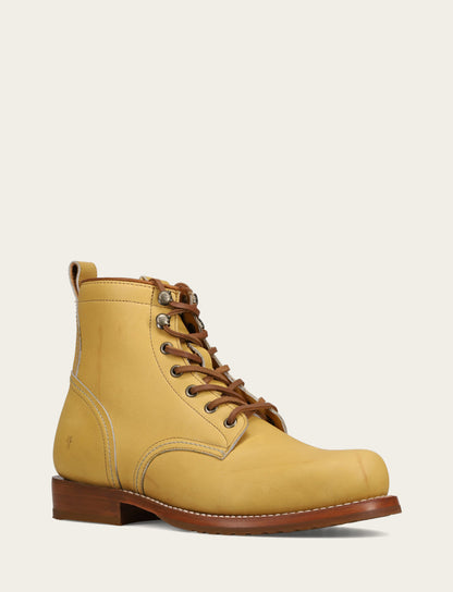 Men's Banana Hudson Workboot Plain Toe Boot | Frye Banana