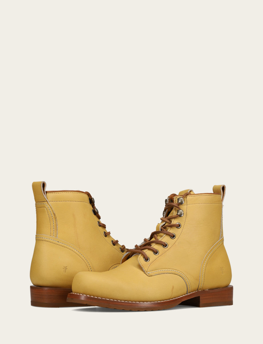 Men's Banana Hudson Workboot Plain Toe Boot | Frye Banana