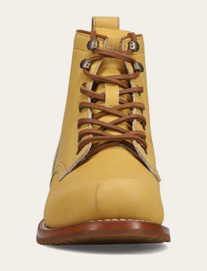 Men's Banana Hudson Workboot Plain Toe Boot | Frye Banana