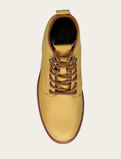 Men's Banana Hudson Workboot Plain Toe Boot | Frye Banana