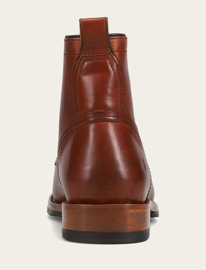 Men's Whiskey Hudson Workboot Plain Toe Boot | Frye Whiskey