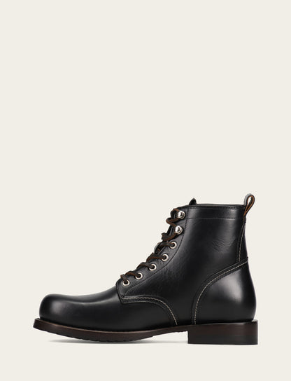 Men's Black Hudson Workboot Plain Toe | Frye Black