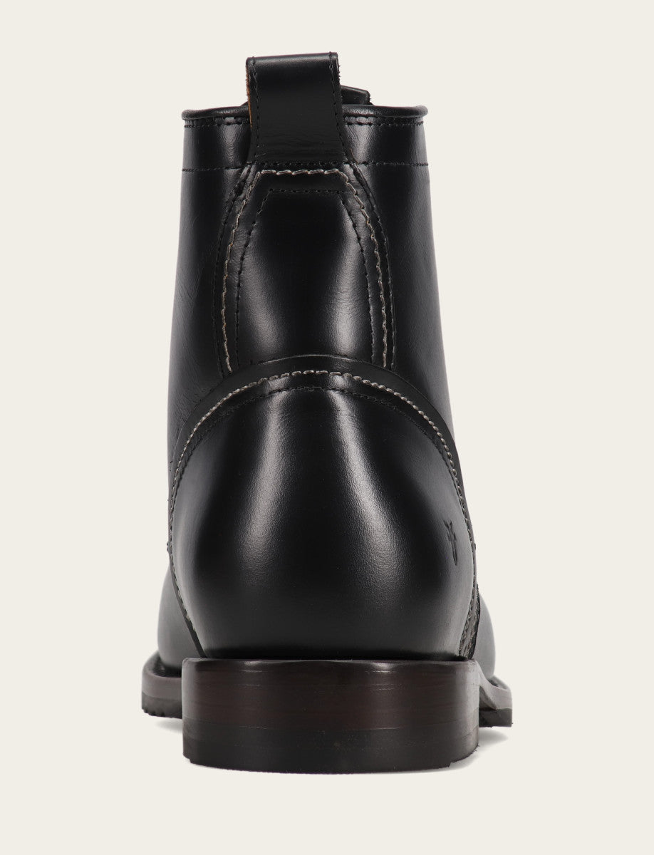 Men's Black Hudson Workboot Plain Toe | Frye Black