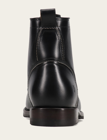 Men's Black Hudson Workboot Plain Toe | Frye Black