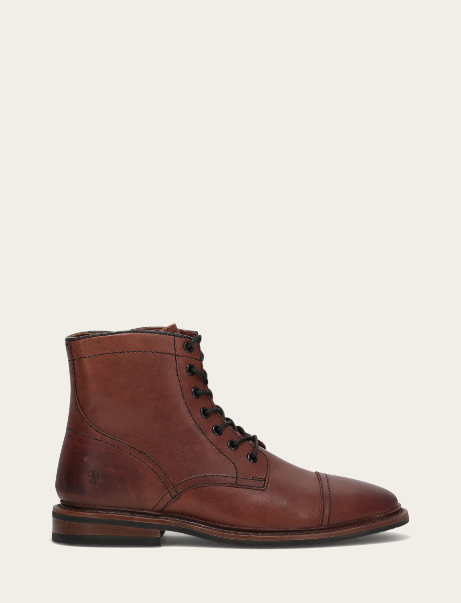Men's Brown Paul Mid Lace Boot | Frye Brown
