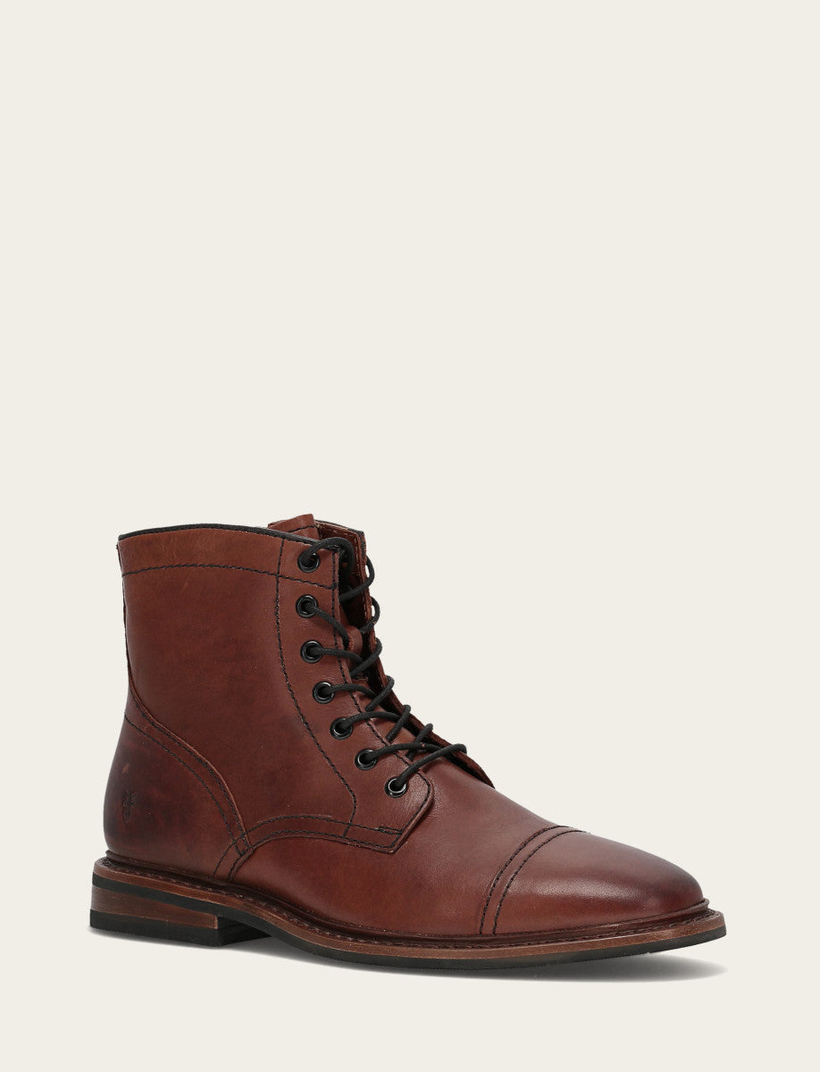 Men's Brown Paul Mid Lace Boot | Frye Brown