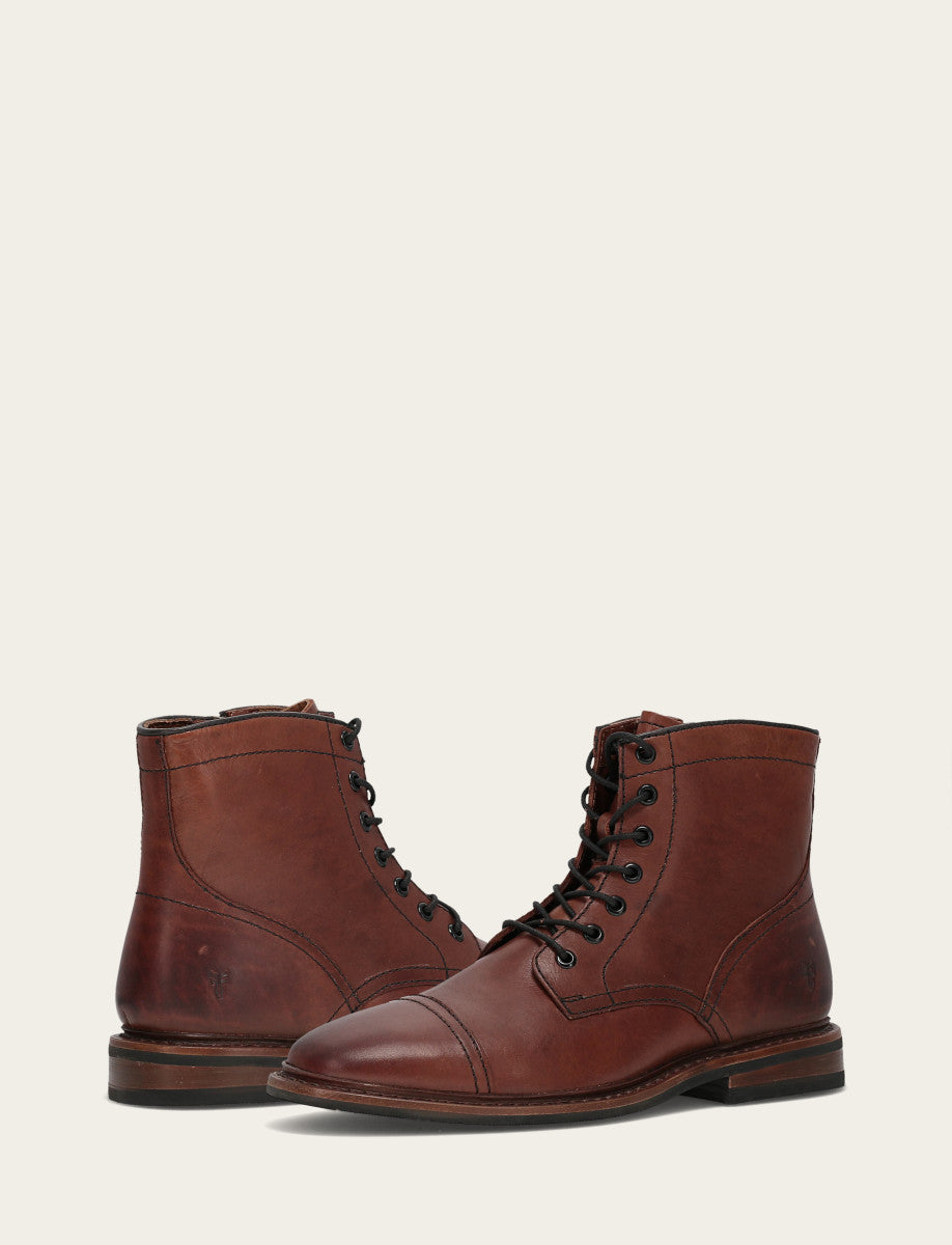 Men's Brown Paul Mid Lace Boot | Frye Brown
