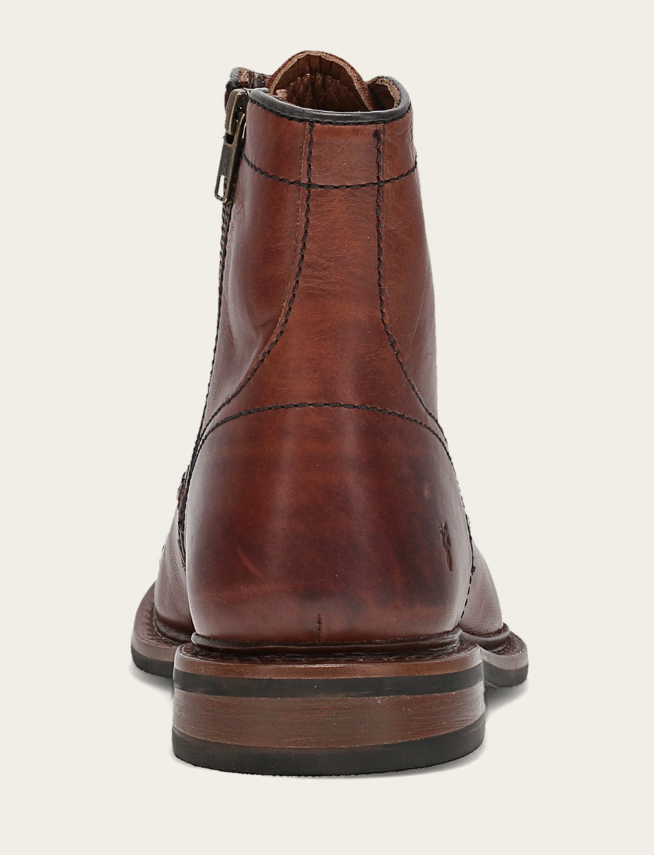 Men's Brown Paul Mid Lace Boot | Frye Brown
