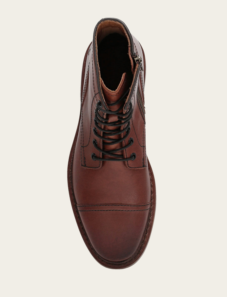 Men's Brown Paul Mid Lace Boot | Frye Brown