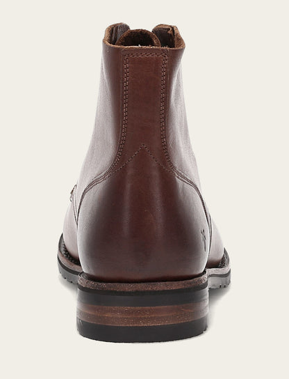 Men's Cognac Barrett Lace Up Boots | Frye Cognac