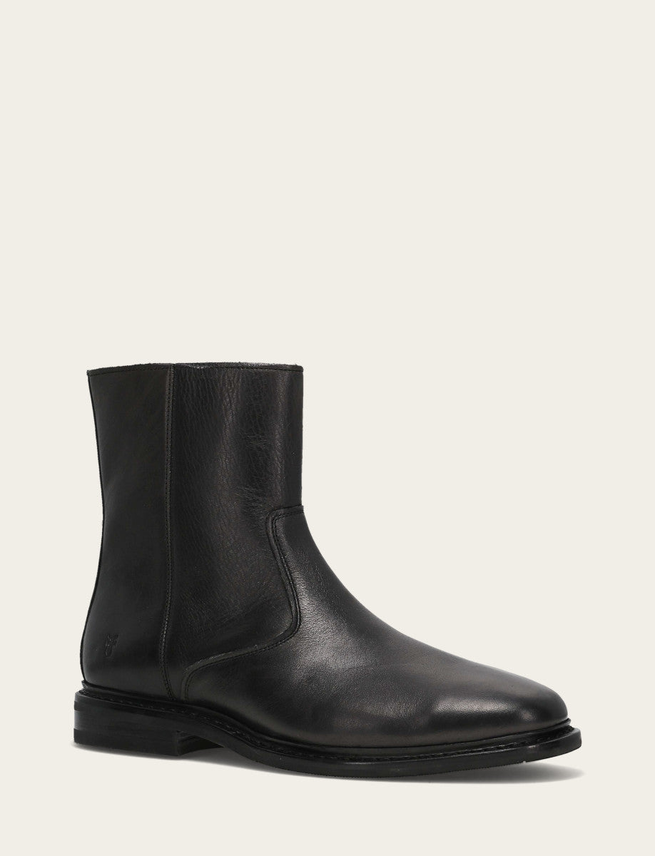 Men's Black Paul Inside Zip Boot | Frye Black