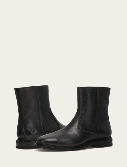 Men's Black Paul Inside Zip Boot | Frye Black