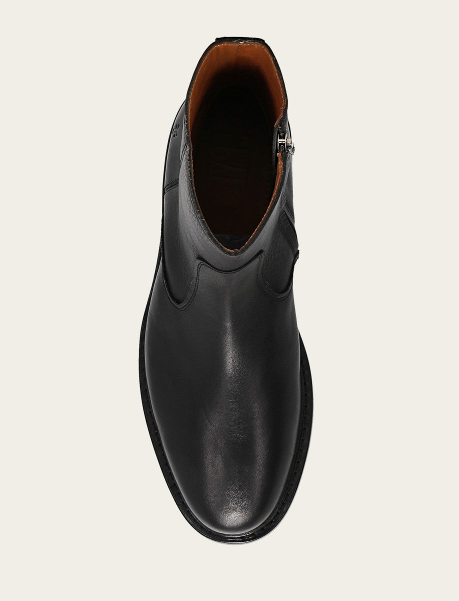 Men's Black Paul Inside Zip Boot | Frye Black