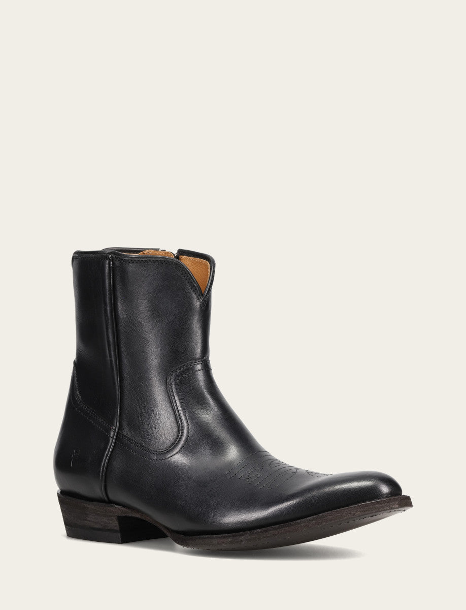 Austin Inside Zip Boot | Frye Antique Black