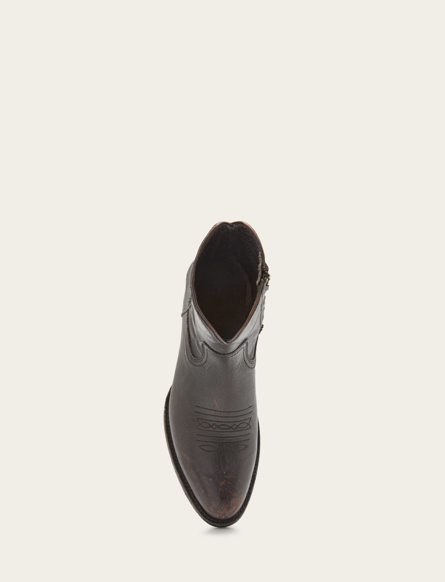 Austin Inside Zip Boot | Frye Antique Black