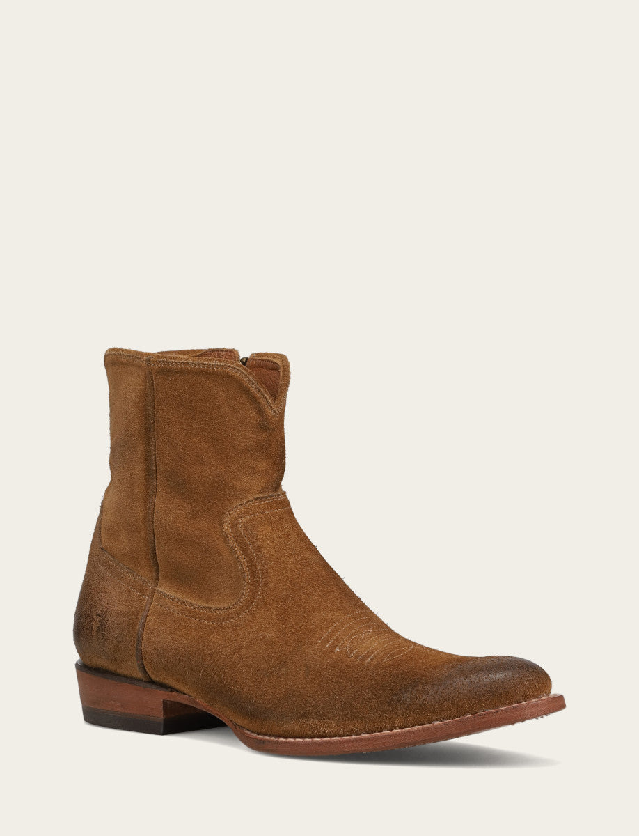 Men's Dark Ash Austin Inside Zip Boots | Frye Dark Ash