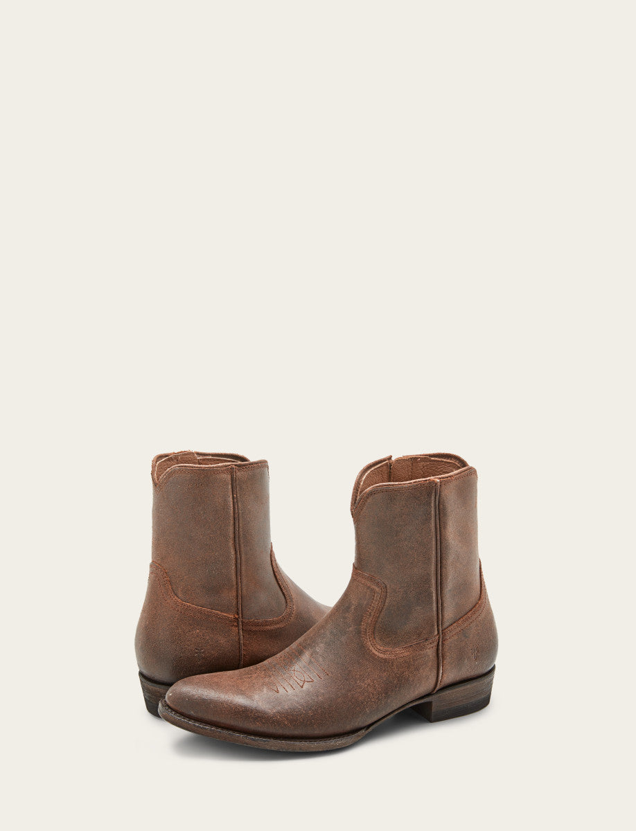 Men's Brown Austin Inside Zip Boots | Frye Brown