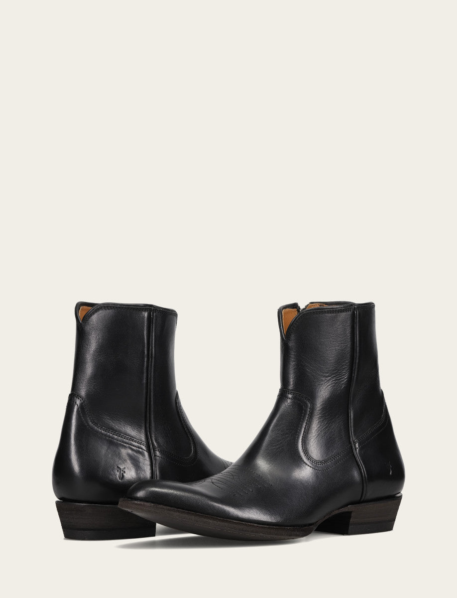 Austin Inside Zip Boot | Frye Black