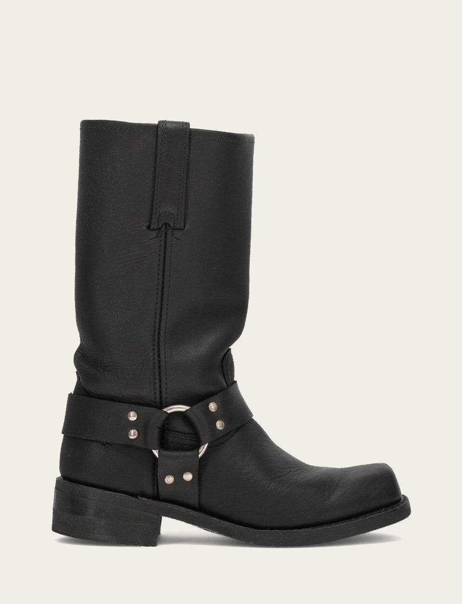 Men's Black Harness 12R Mens Boots | Frye Black