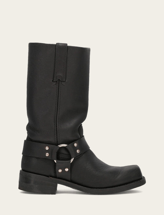 Men's Black Harness 12R Mens Boots | Frye Black