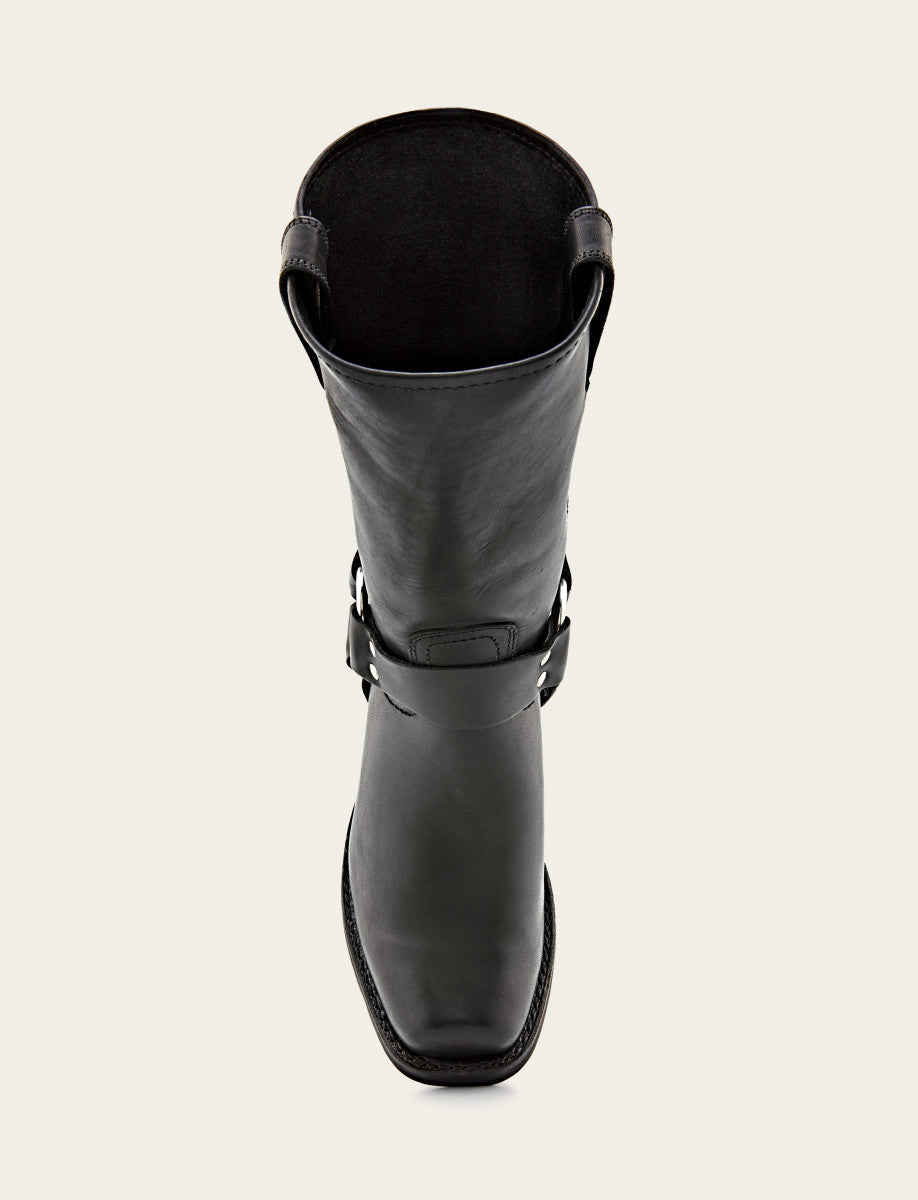 Men's Black Harness 12R Mens Boots | Frye Black