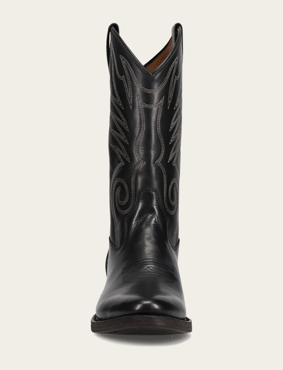 Men's Black Grady Vintage Stitch Western Boots | Frye Black