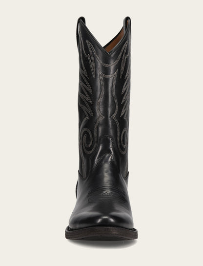 Men's Black Grady Vintage Stitch Western Boots | Frye Black