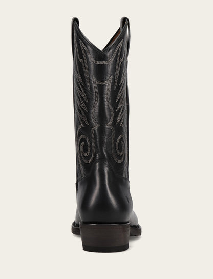 Men's Black Grady Vintage Stitch Western Boots | Frye Black