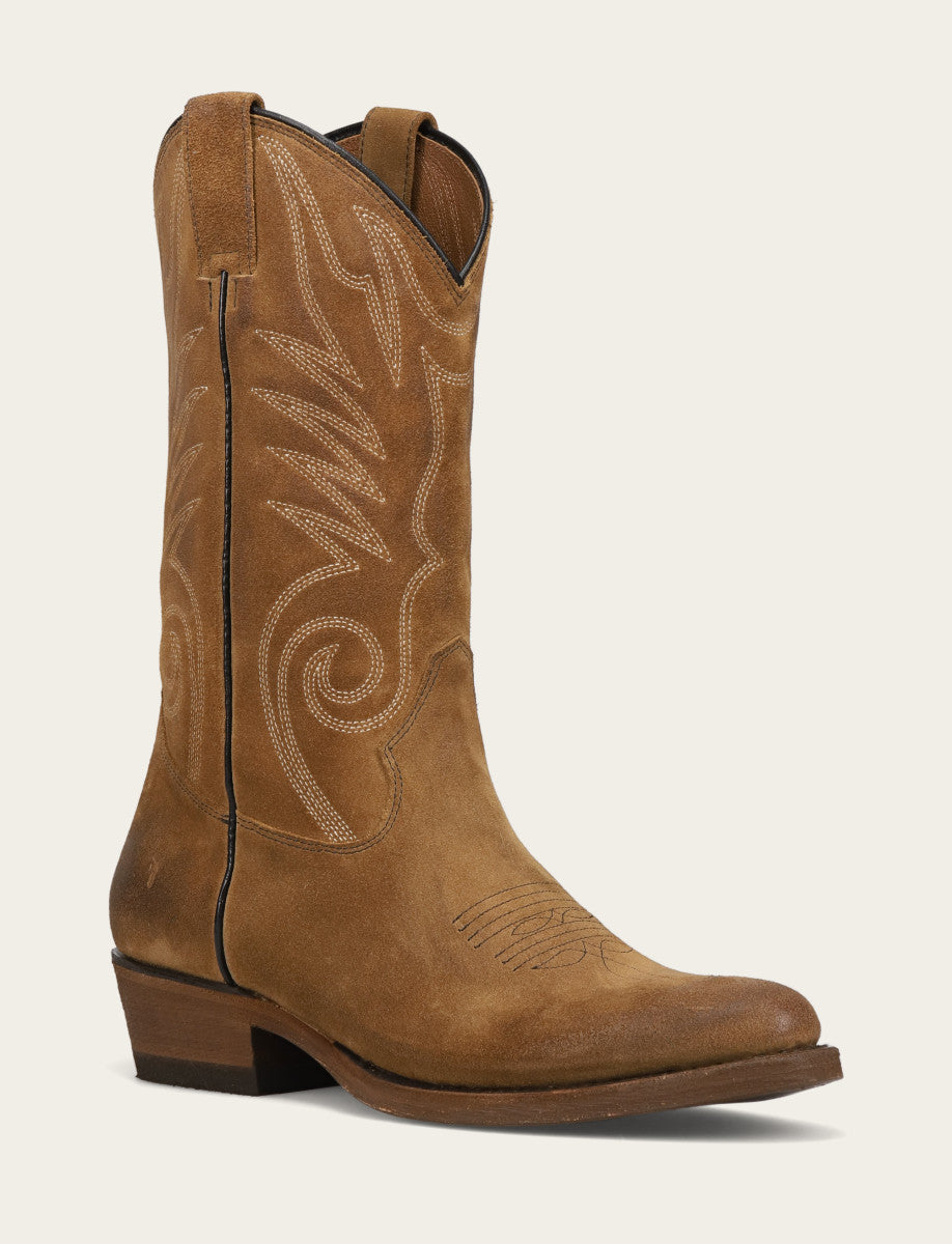 Men's Mushroom Grady Vintage Stitch Western Boots | Frye Mushroom