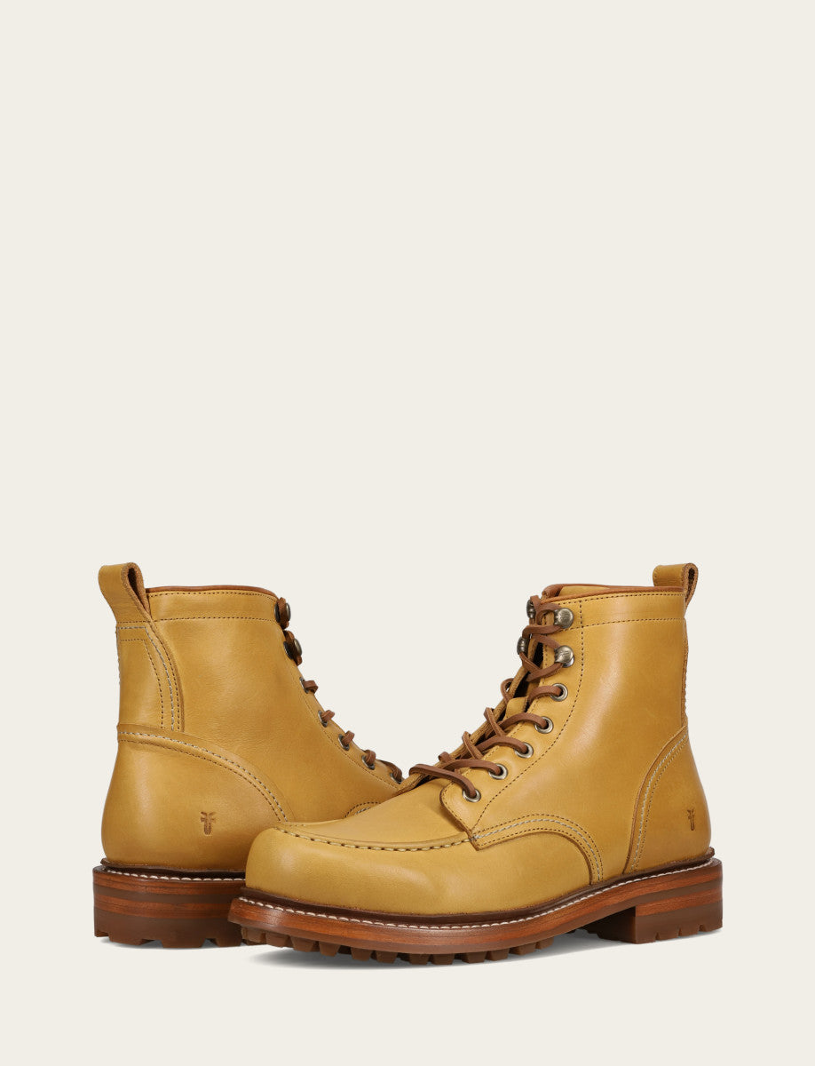 Men's Banana Hudson Workboot Lug Boot | Frye Banana