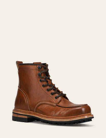 Men's Caramel Hudson Workboot Lug | Frye CARAMEL