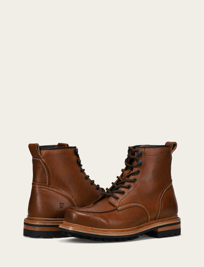 Men's Caramel Hudson Workboot Lug | Frye CARAMEL