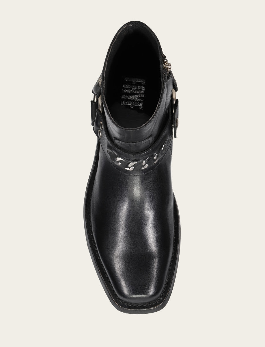 Men's Black Conway Chain Harness Boot | Frye Black