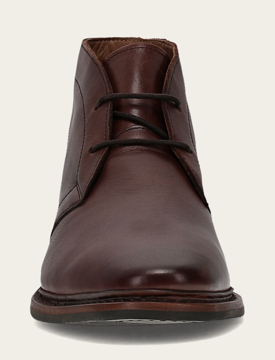 Men’s Brown Oiled Leather Paul Chukka Boots | Frye Brown